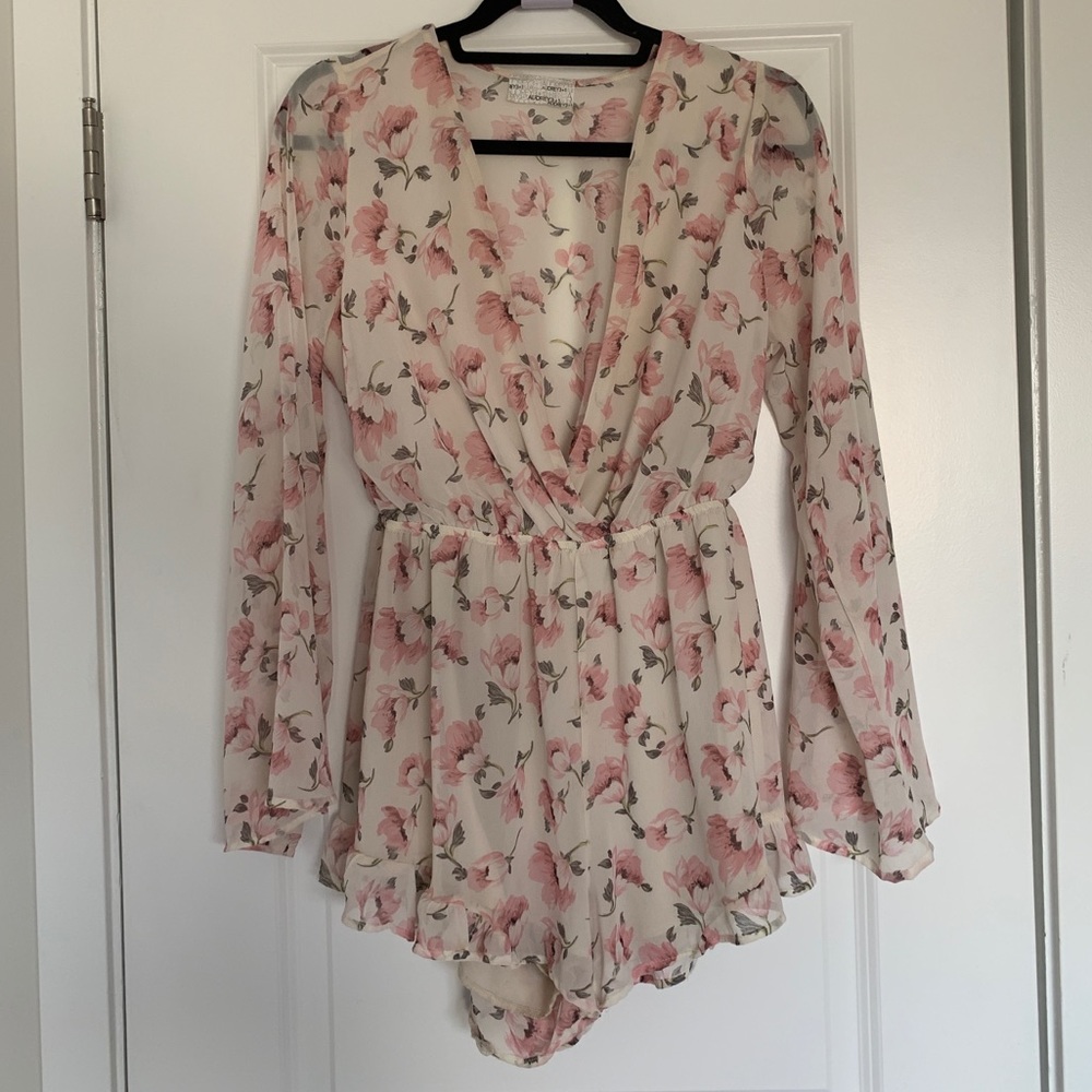 light floral romper